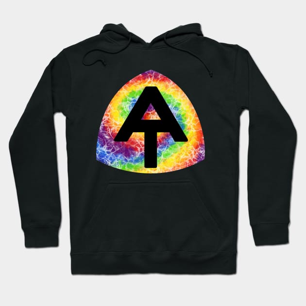 Appalachian Trail tie dye Hoodie by Deedy Studio